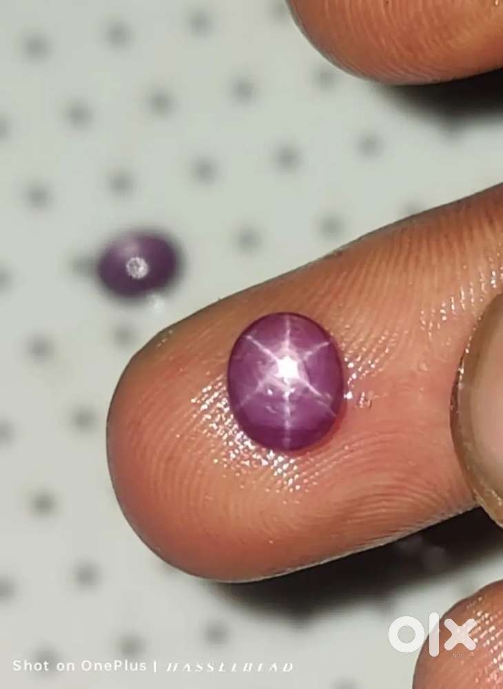 Star ruby stone