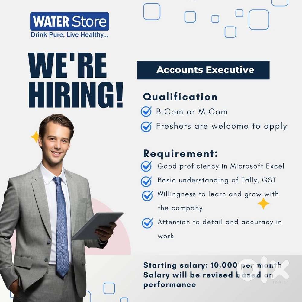 Hiring: Accounts Executive