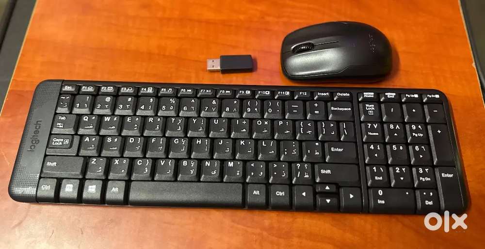 Logitech Key board along with Mouse and Dell laptop Charger
