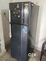washing machine, grinder and double door fridge, slipper stand