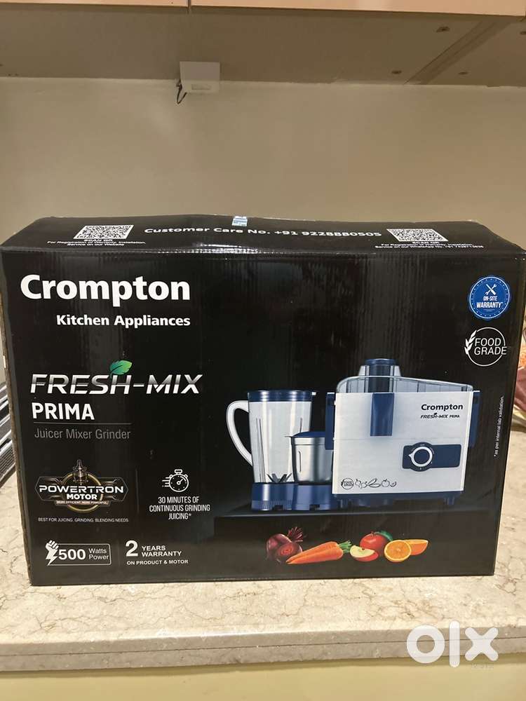 Crompton Prima Juicer Mixer Grinder * Brand New *