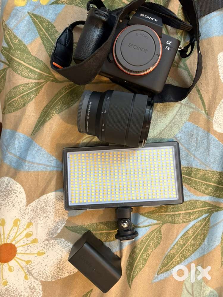 Camera + Drone + Mic + Light + Tripod + Bag