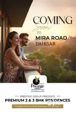 1Bhk Prestige group (No Brokerage) bang on Western express Highway
