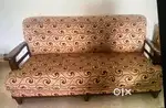 Teak wood sofa set 3+2