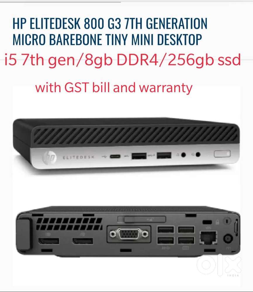 LAPTOPS/DESKTOPS /TINY DESKTOP  3 YEARS FULL WARRANTY WITH GST BILL