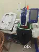 T-shirt embroidery machine