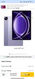 Realmi Pad 2 lite New Condition