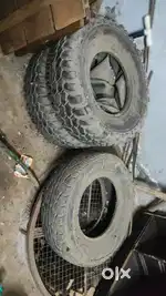 Achilles desert hawk tyres for sale 3 tyres 1 stepney and 2 desert hak