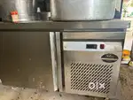 Refrigerator counter ss,304 ss tebal new condition