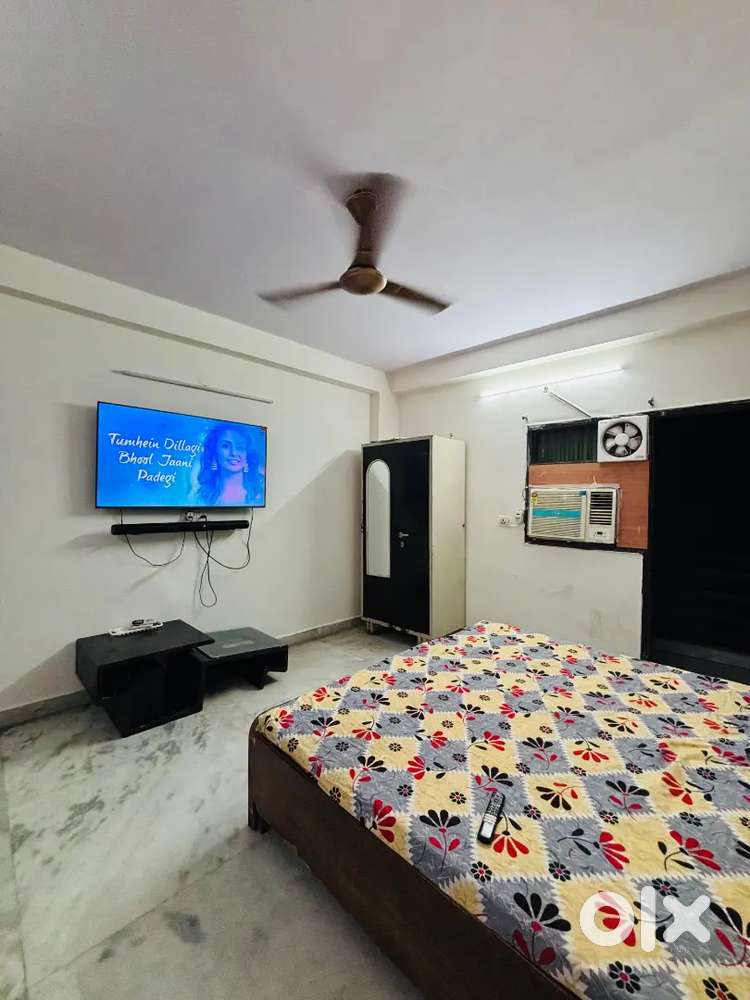 1BHK FULLY FURNISHED BUILDER FLAT AVAILABLE FOR RENT IN DWARKA MORH