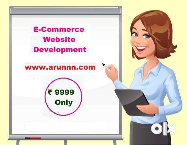 Ecommerce web design including domain and host in Ranchi for 9999/-