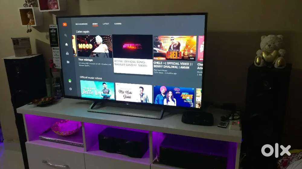 Sony bravia x7500e 4k ultra led tv 49inch good condition