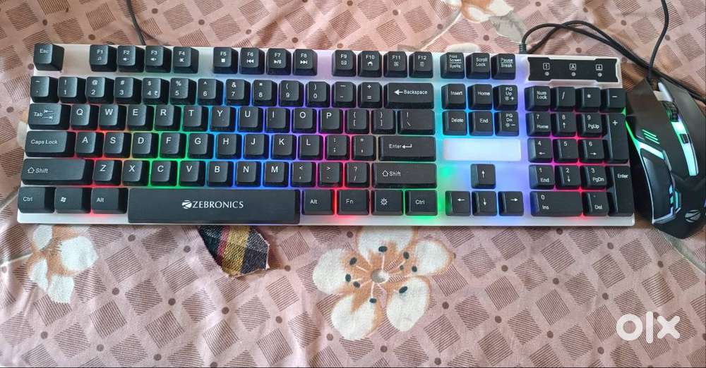 Zebronics Gaming Keyboard and Mouse Combo