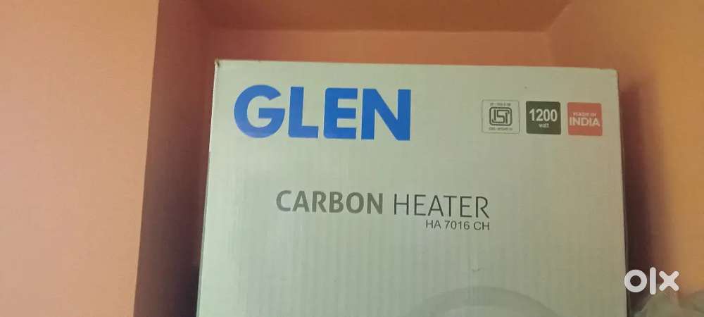 GLEN Carbon Heater in good condition, hardly used