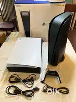 Sony PlayStation 5 Blu-ray Disc Edition PS5 1TB Console w/ White