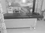 Saloon bed, hair wash chair, pedicure
