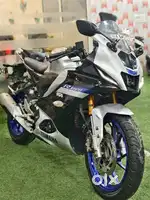 Down payment :- 45000 Yamaha R15 M 2022 single owner Emi/cash options