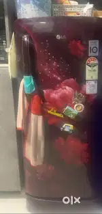 190 L LG Fridge Single door 4 star rated 3 Years old