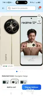 Realme 12plus 5G 8gb 256gb brand new condition  1 year old old ful kit