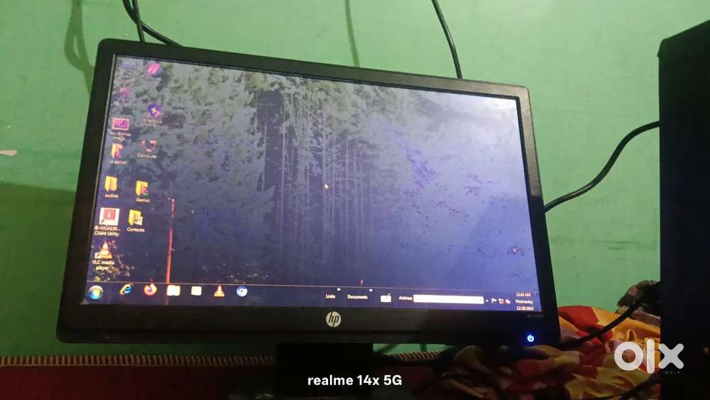 Computer HP all working PC damage in a diamond