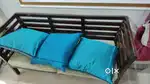 5 seater sofa and centre table