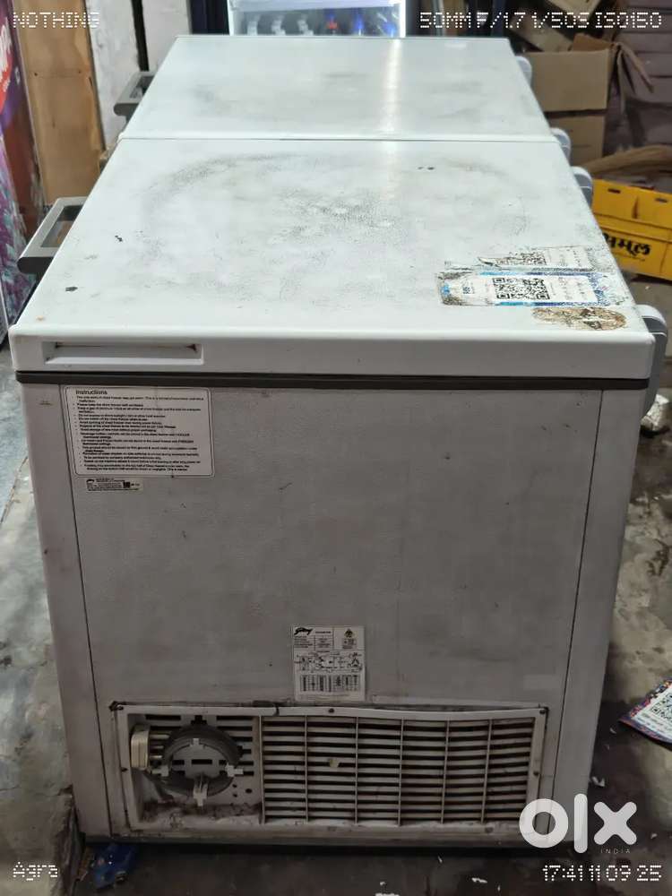 GODREJ 500 L Double Door White Hard Top Deep Freezer, DH EPenta 525D