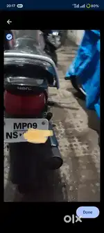 byke passing from Indore RTO