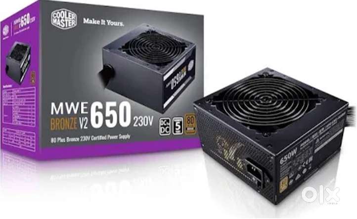 Cooler Master 650 Watt V3 Power Supply(SMPS) Sealed Pack(Fixed Price)