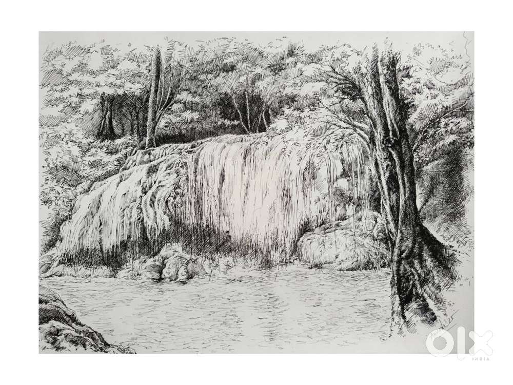 Pen Sketching - When Nature meets Pen.