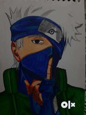 It is an colour full sketch of kakashi which is a very popular character amoung anime fans.if are al...