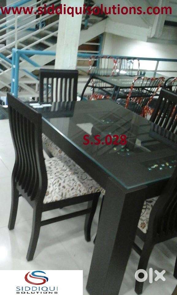 New brand best quality teakwood 4 seater dining set get direct from fa