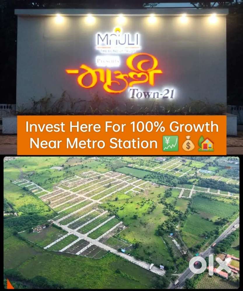 Biggest Township  Start's 22 Lakhs  Mauli Town 21 Near Metro Station