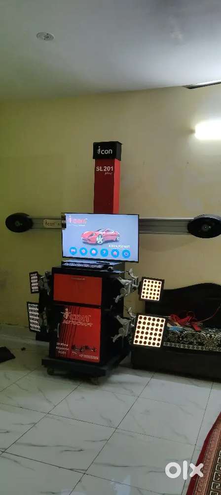 3D Wheel Alignment Machine & Whell Balancer Machine