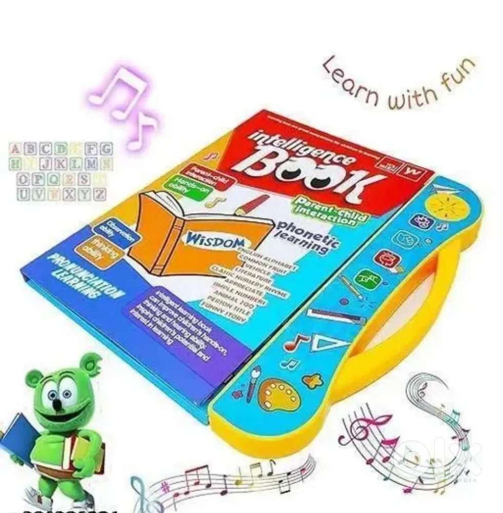 Electric Book for Kids intelligence Musical English Education (sound)