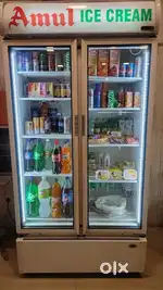 Western 950ltrs double door wizicooler