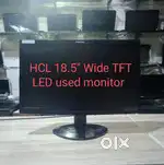 HCL 18.5 Wide TFT LED used Monitor