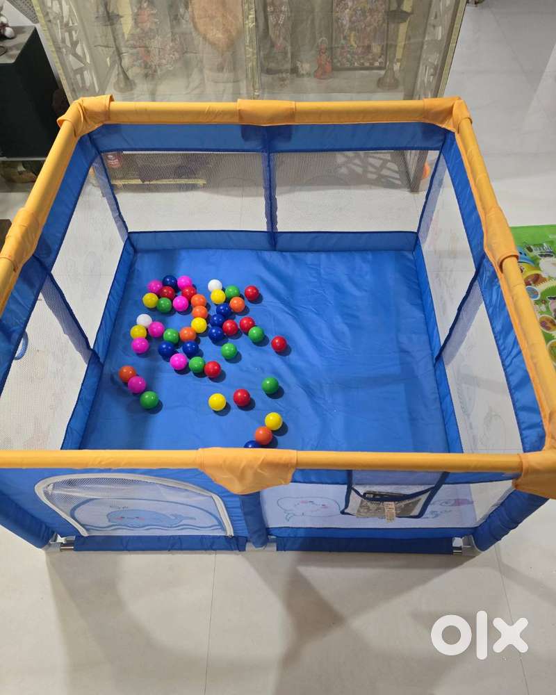 Play pen and baby stroller for sale