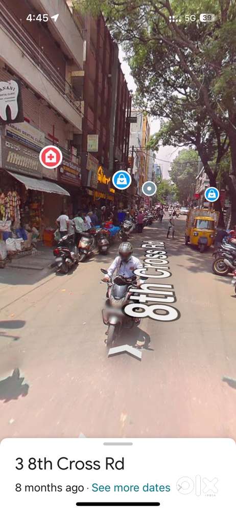 30x 80 =2,400 Rs 17000/- per sft Good rental income property