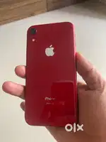 Iphone xr red 128 with box