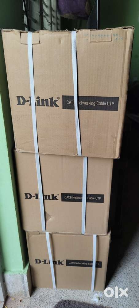 D link  Cat 6 Cable Box (305 M) Network & IP Camera cable