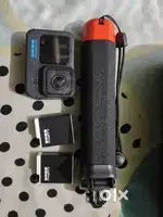 GoPro Hero 12 Black bundle pack + GoPro Mic Adapter+ 256 Memory card