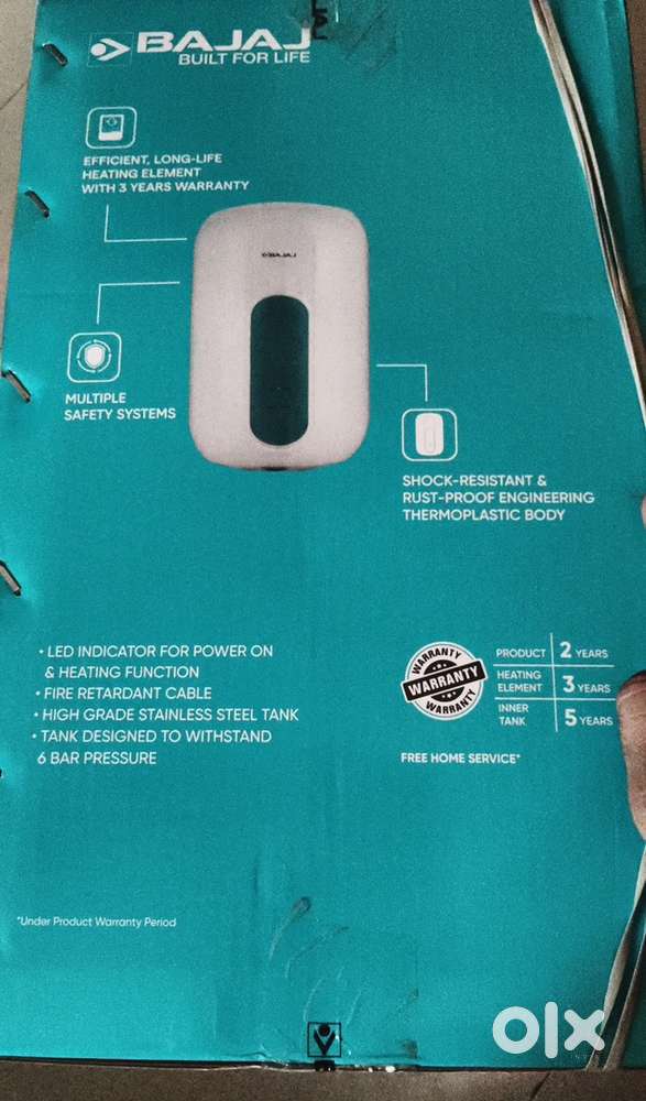 New Water Heater (Geyser) – Never Used  Got as Gift  Great Deal!