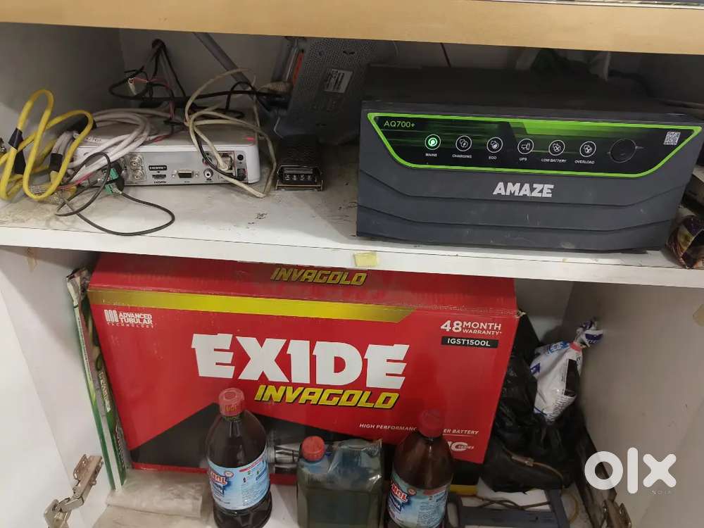 CCTV+inverter battery