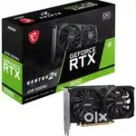 MSI - GeForce -6GB RTX 3050 Series (1 year Used)