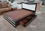 5/6.5 qeen size luxury bed with storage cot wholesale price