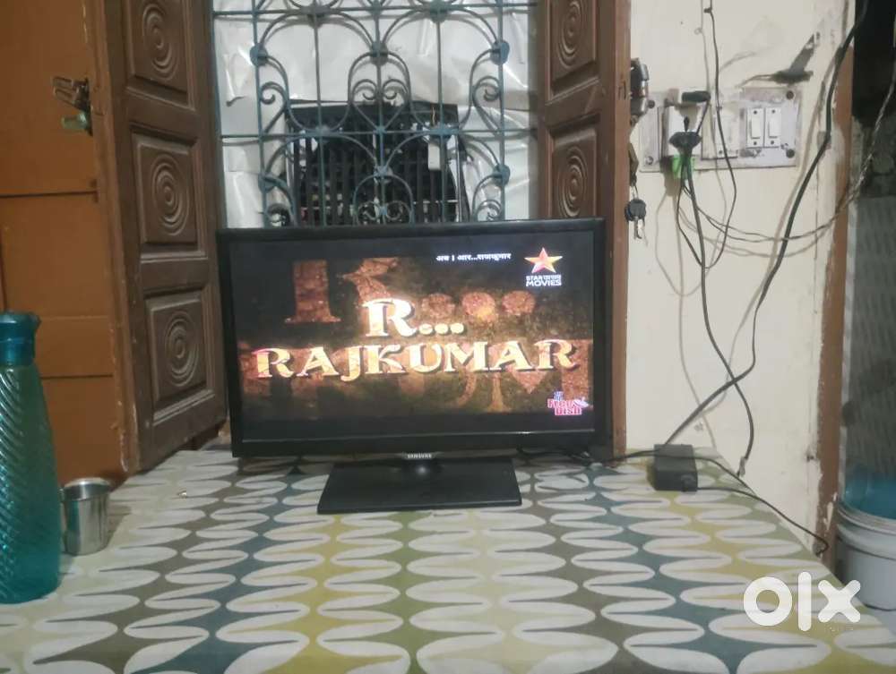 Sumsung led with setup box verry good condition