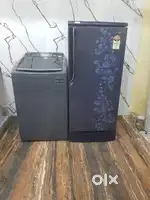 Samsung single door refrigerator and whirlpooltop loadwashing machine