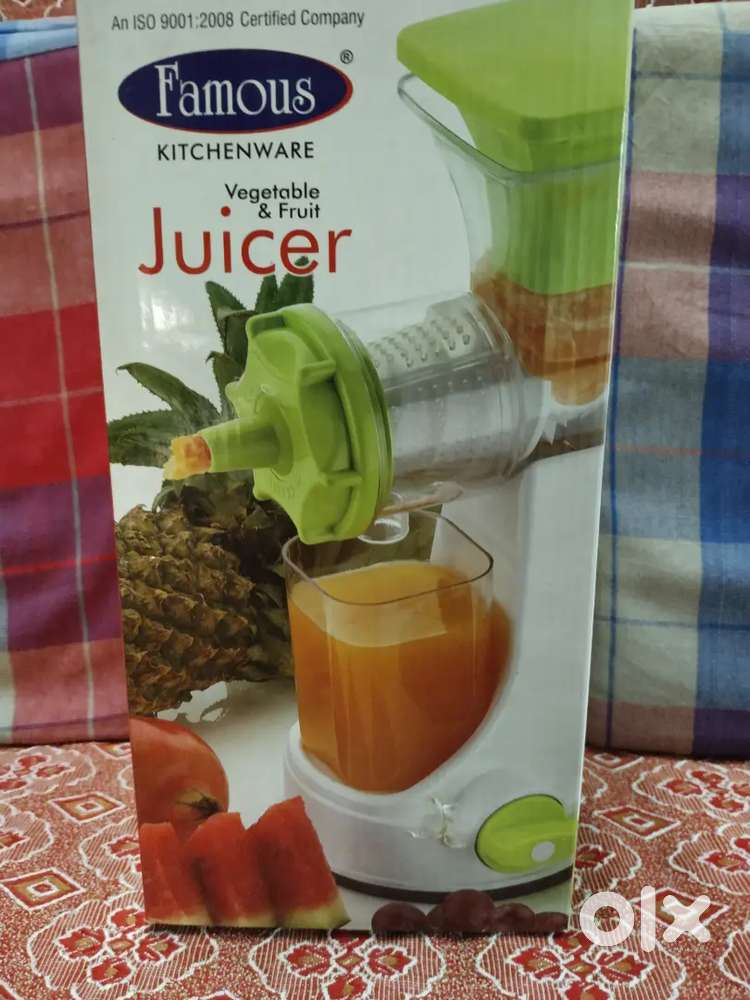 Juicer veggies and fruits