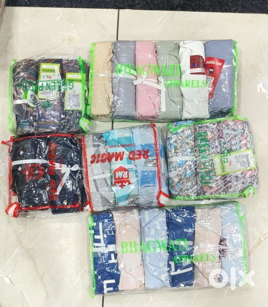 285 pieces shirt and tshirt lot no maal