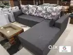 L shape brand new best quality sofa set get direct from factory